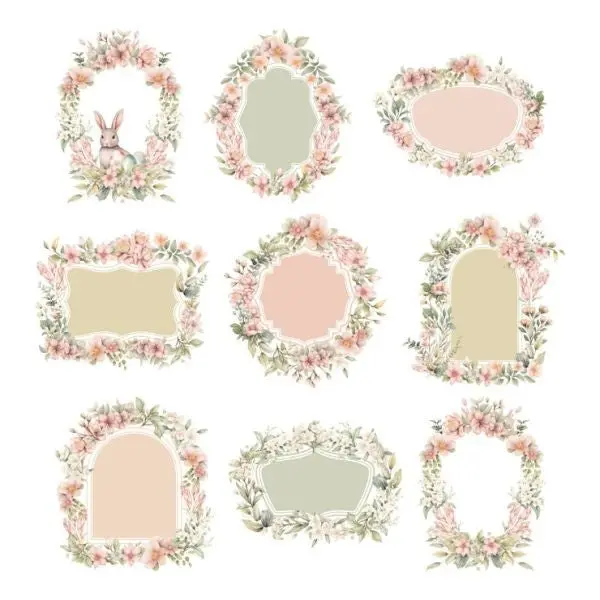 All Ears For Easter -  Ephemera - Frames 1