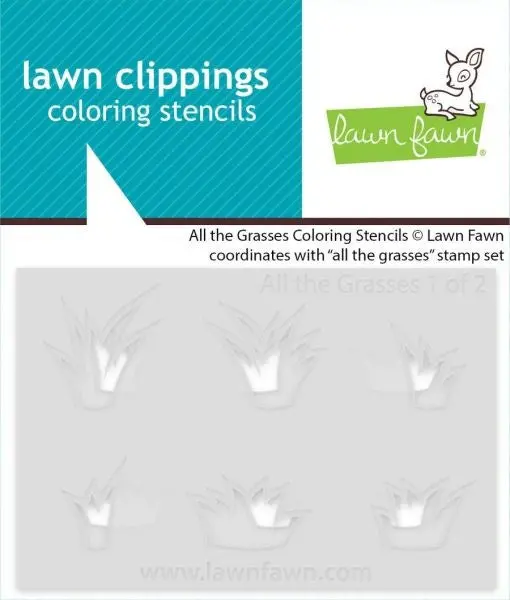 All The Grasses - Coloring Stencils 1