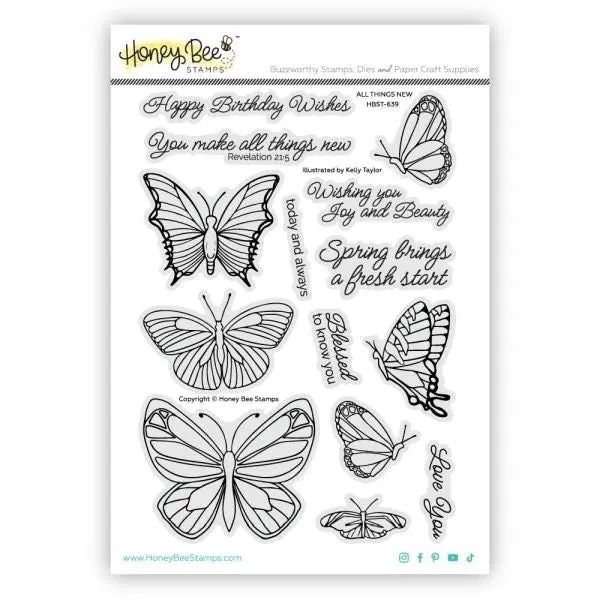 All Things New - Clear Stamps 1