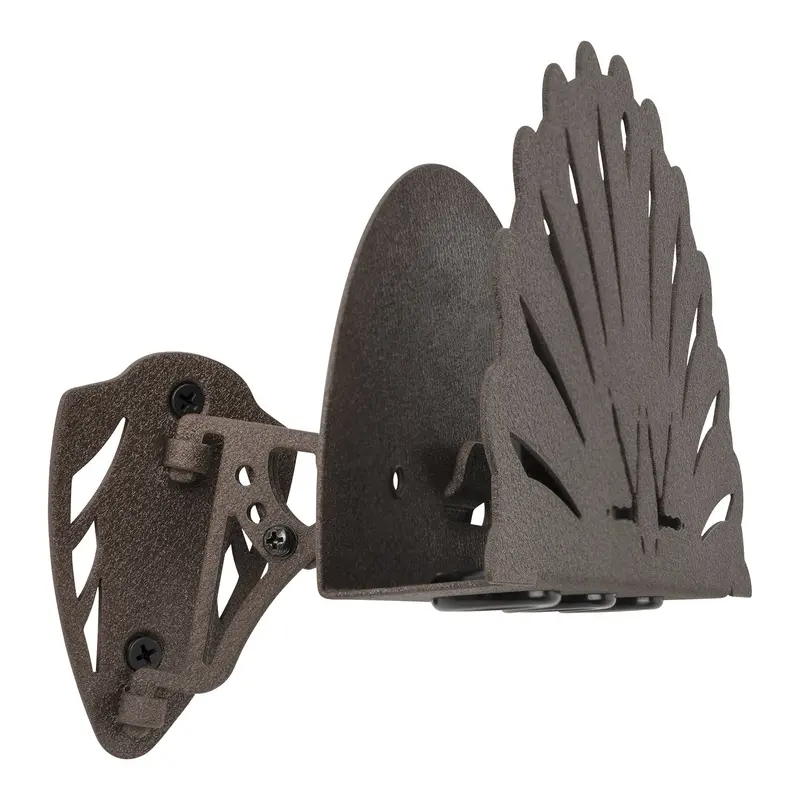 Allen Ez Mount Turkey Fan Display Wall Mount Turkey Brown Steel Includes Mounting Hardware 1