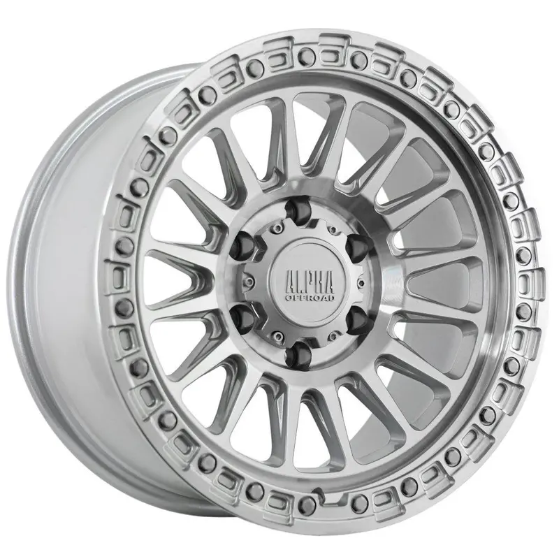 Alpha Combat - Silver Machine 17X9 / 6X139.7 / 15 Offset 1