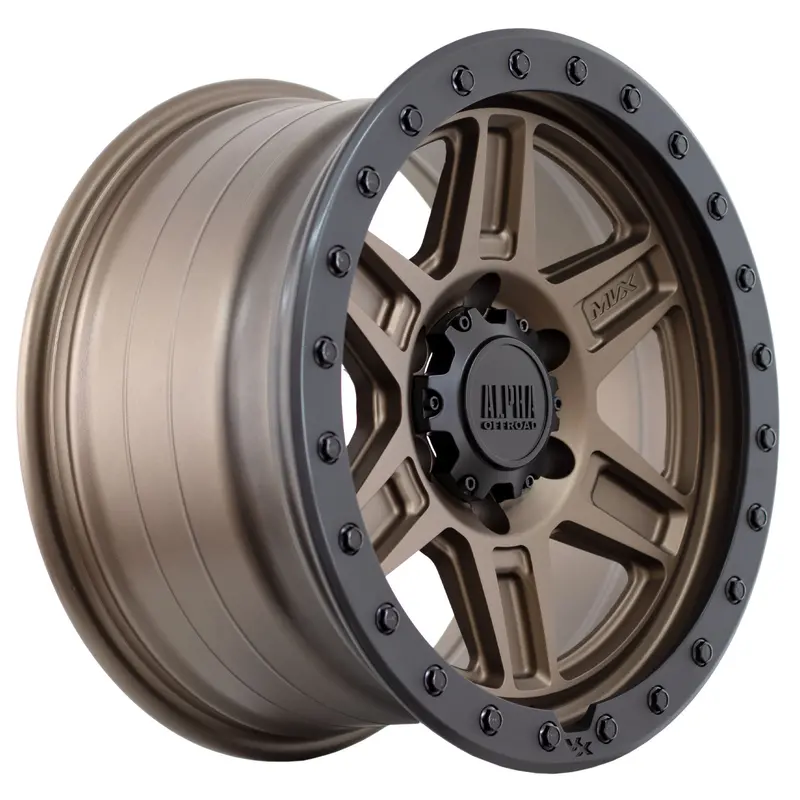 Alpha Contra - Matt Bronze Black Lip (18 +15 6139) 1