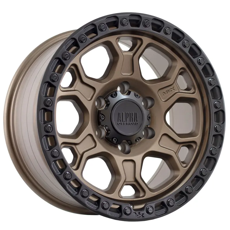 Alpha Enduro - Matt Bronze Matt Black Lip (18 +15 6139) 2
