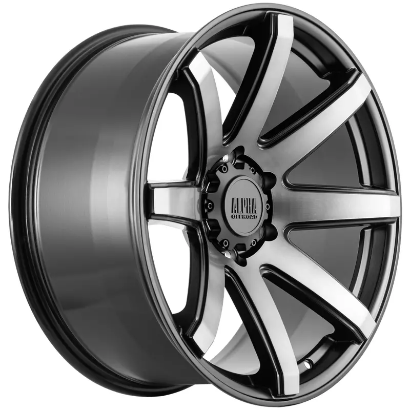 Alpha Nomad - Matt Black Dark Grey Tint (20 +10 6139) 1