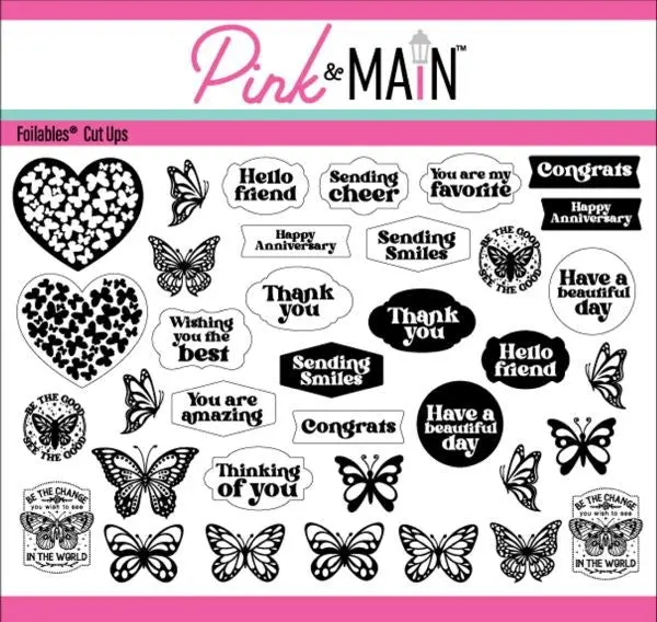 Amazing Butterflies - Foilable Cut Outs 1
