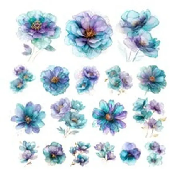 Amethyst Garden - Ephemera - Floral 1