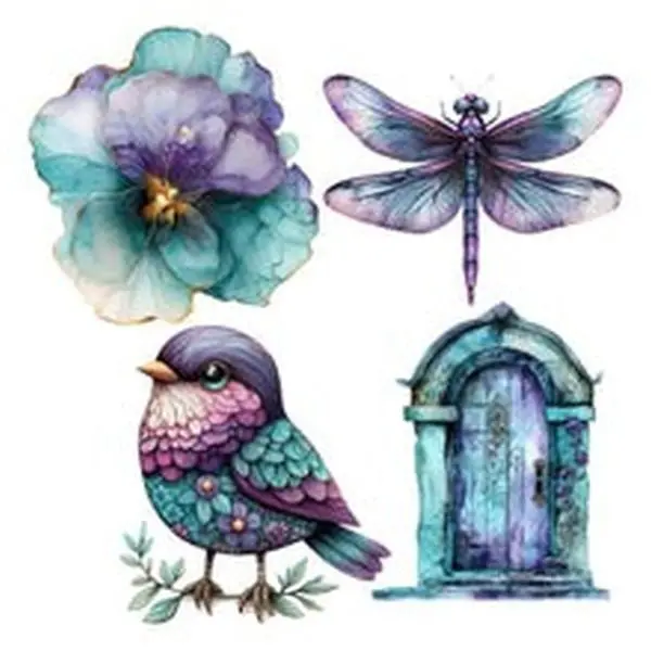 Amethyst Garden - Ephemera - Xl 1