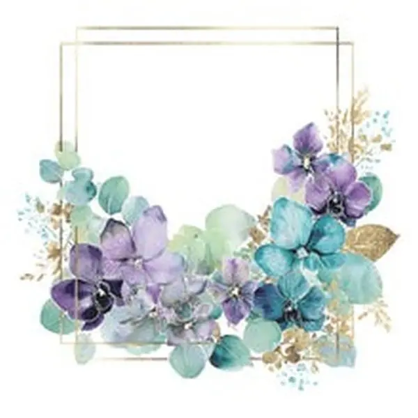 Amethyst Garden - Wreath 1