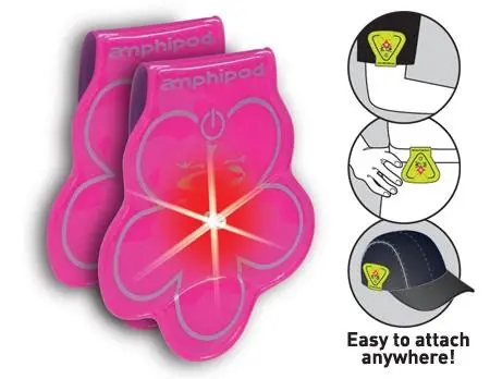 Amphipod Vizlet Led Flowers Wearable Reflectors (2 Pack) 1