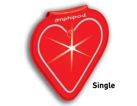 Amphipod Vizlet Led Heart Wearable Reflector (Single) 1