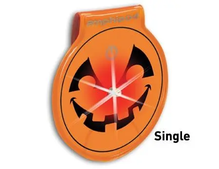 Amphipod Vizlet Led Pumpkin Wearable Reflector (Single) 1