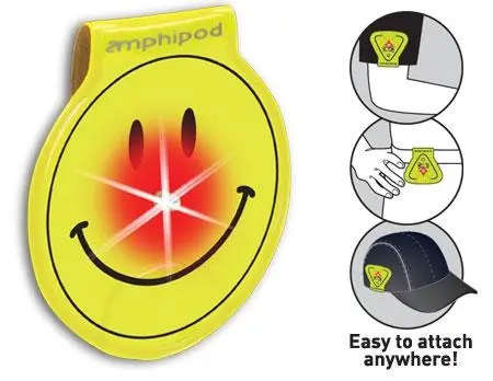 Amphipod Vizlet Led Smiley Wearable Reflector (Single) 1