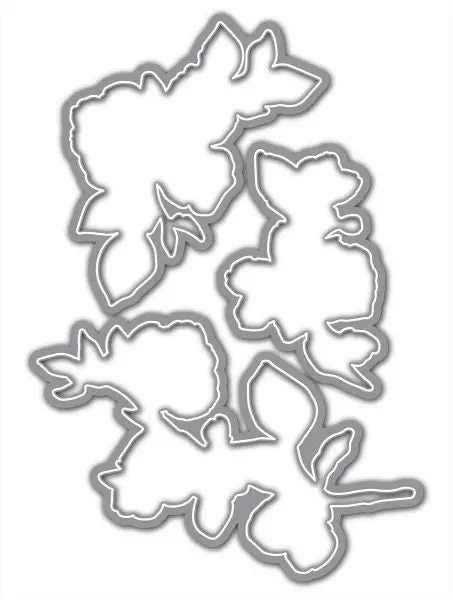 Apple Blossom Swag Coordinating Dies 1