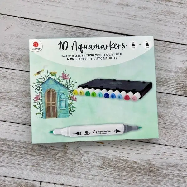 Aquamarkers - Leafy Brights 1