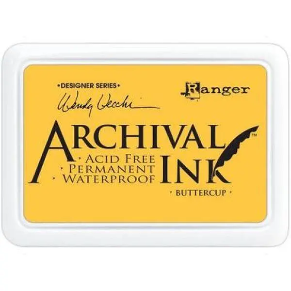 Archival Ink Pad - Buttercup 1