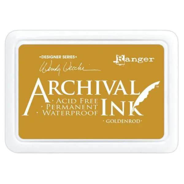 Archival Ink Pad - Goldenrod 1