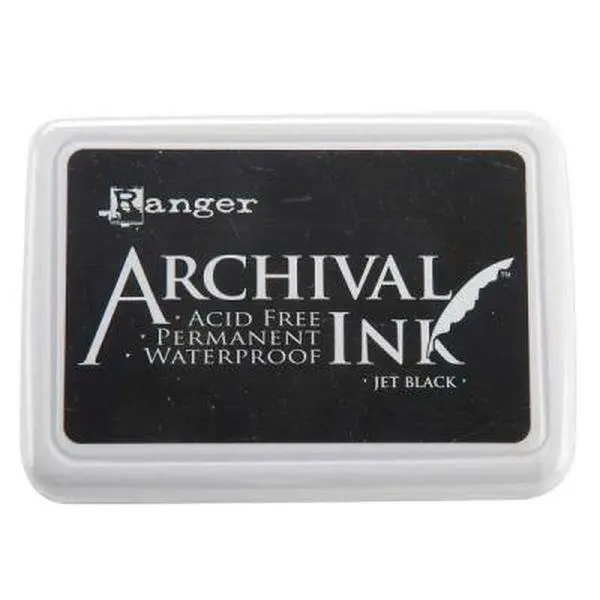 Archival Ink Pad - Jet Black 1