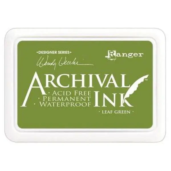Archival Ink Pad - Leaf Green 1