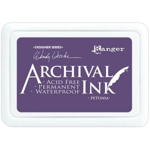 Archival Ink Pad - Petunia 1