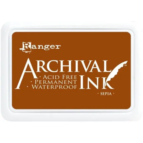 Archival Ink Pad - Sepia 1