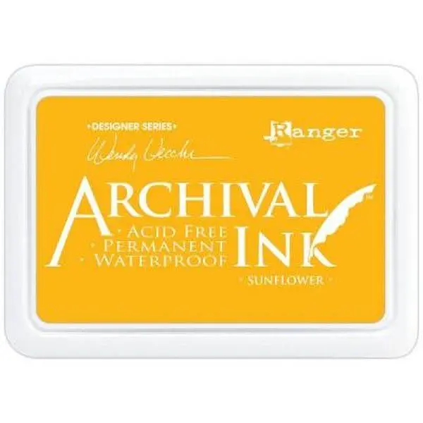 Archival Ink Pad - Sunflower 1