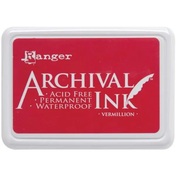 Archival Ink - Vermillion 1