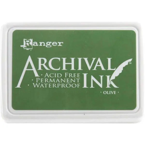 Archival Inkpad - Olive 1