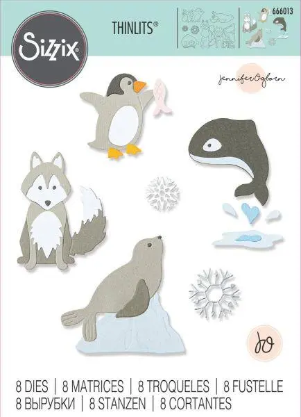 Arctic Animals - Thinlits Dies 1