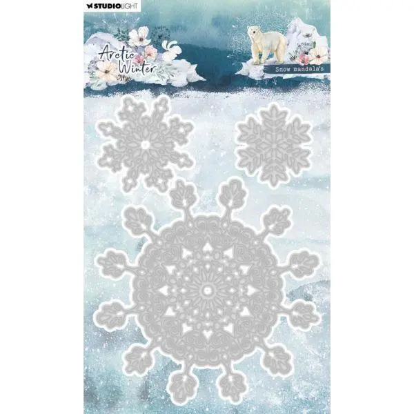 Arctic Winter - Dies - Snow Mandalas 1
