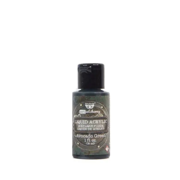 Art Alchemy - Liquid Acrylic Paint - Avacado Green 1