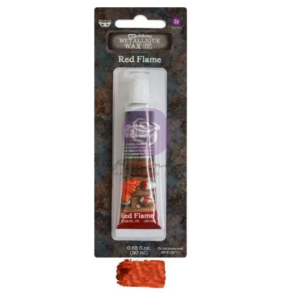 Art Alchemy Metallique Wax - Red Flame 1