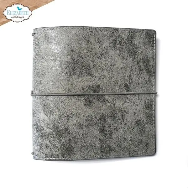 Art Journal Album - Square Xl - Stonewashed Grey 1