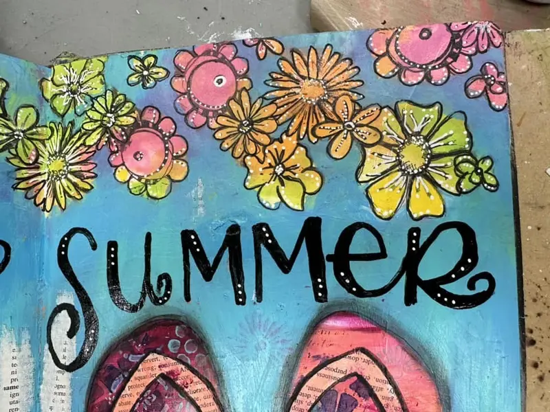 Art Journal Class - Tuesday, June 25 @ 6:30 Pm 1