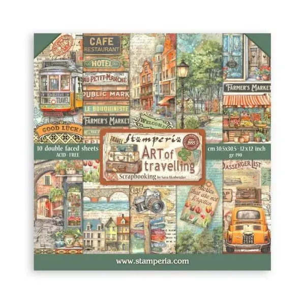 Art Of Travelling - 12X12 Collection Pack 1