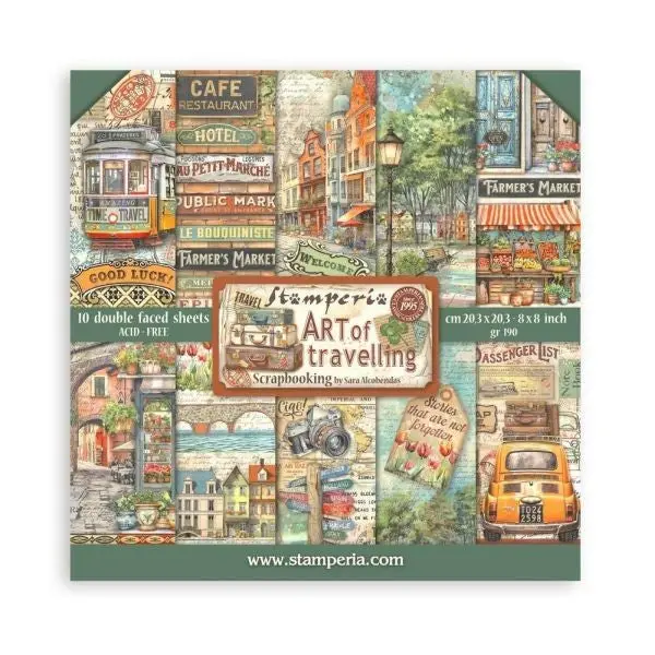 Art Of Travelling - 8X8 Collection Pack 1