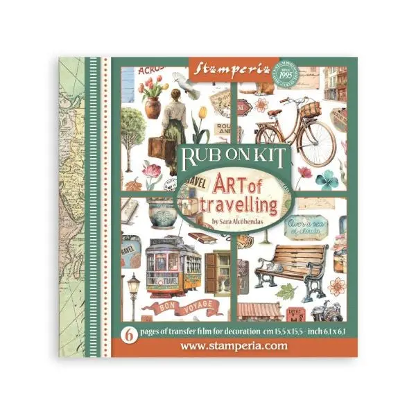 Art Of Travelling - Rub On Kit 1