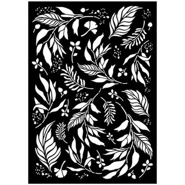 Art Stories - A3 Media Stencil - Leaves 1