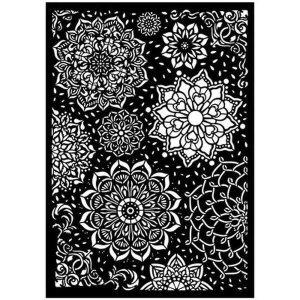 Art Stories - A3 Media Stencil - Mandala 1
