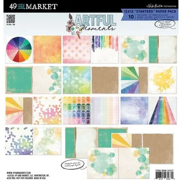 Artful Moments - 12X12 Collection Pack 1