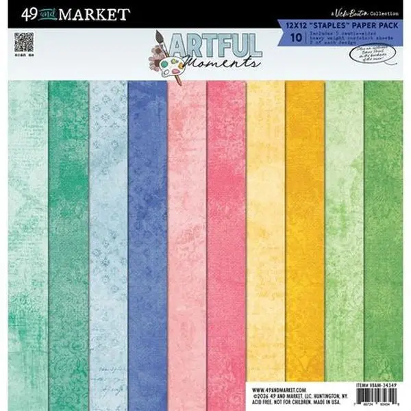 Artful Moments - 12X12 Collection Pack - Staples 1