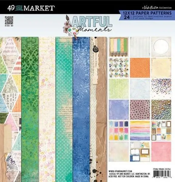 Artful Moments - 12X12 Paper Pad 1