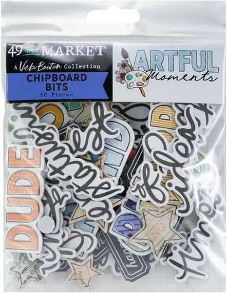 Artful Moments - Chipboard Bits 1