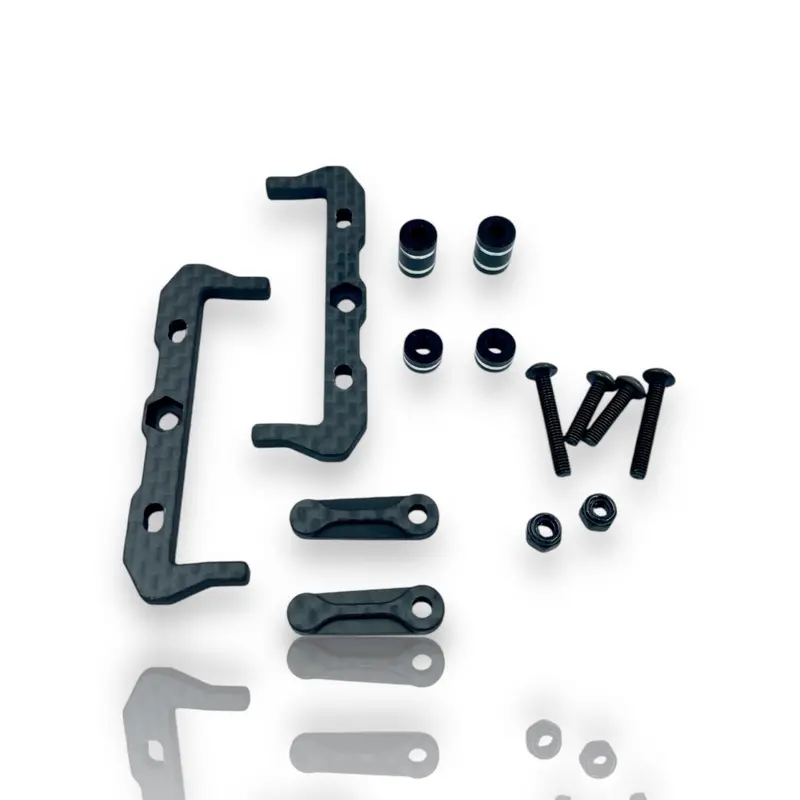 Associated Rc10b7.1 Adjustable Carbon Fiber Battery Hold Down Kit 1