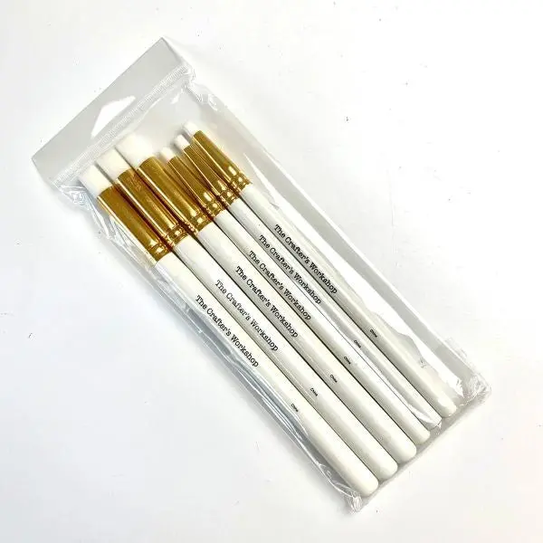 Assorted Blending Brushes - Set Of 6 1