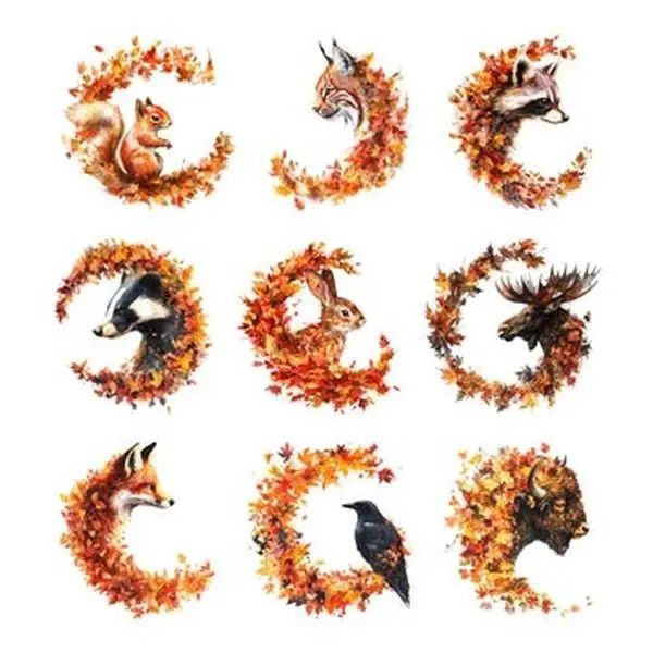 Autumn Aura Ephemera Pack 1