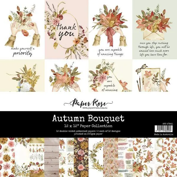 Autumn Bouquet - 12X12 Paper Collection 1