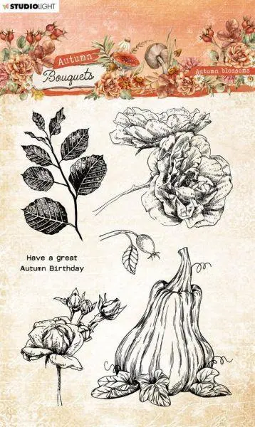 Autumn Bouquet - Clear Stamps - Autumn Bouquet 1