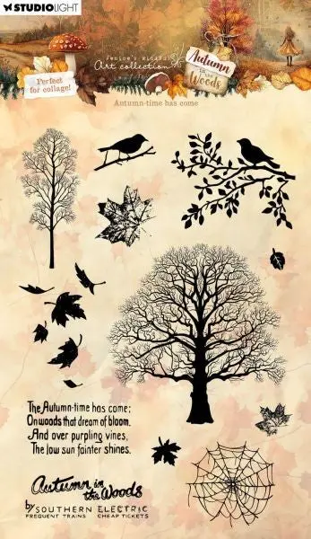 Autumn In The Woods - Autumn Time Has Come - Clear Stamps 1