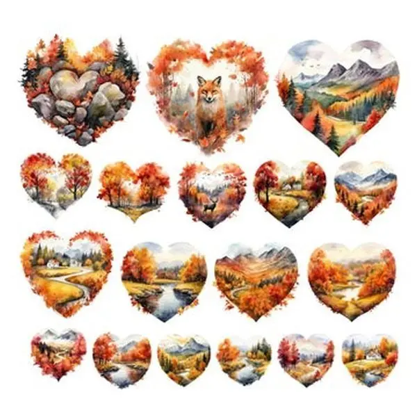 Autumn Love Ephemera Pack 1
