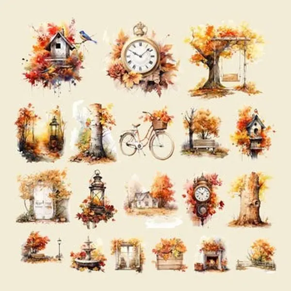 Autumn Splendor - Ephemera 1